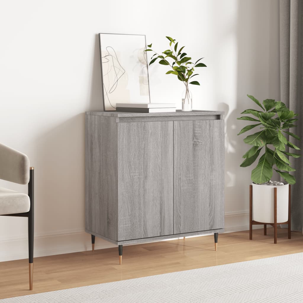 Sideboard Grey Sonoma 60x35x70 cm Engineered Wood