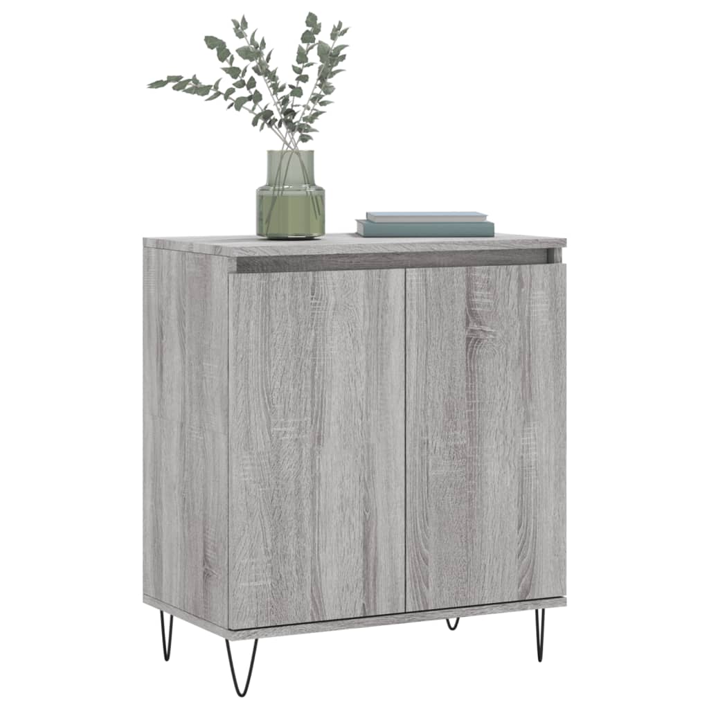 Sideboard Grey Sonoma 60x35x70 cm Engineered Wood
