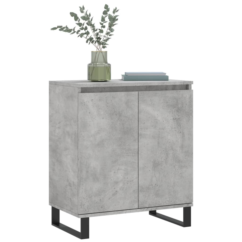 Sideboard Concrete Grey 60x35x70 cm Engineered Wood
