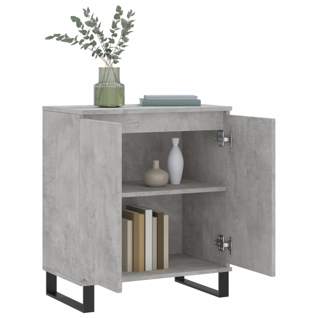 Sideboard Concrete Grey 60x35x70 cm Engineered Wood