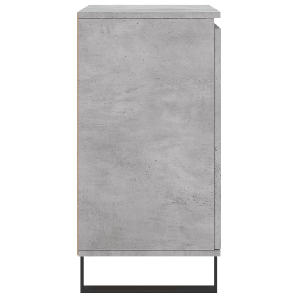 Sideboard Concrete Grey 60x35x70 cm Engineered Wood