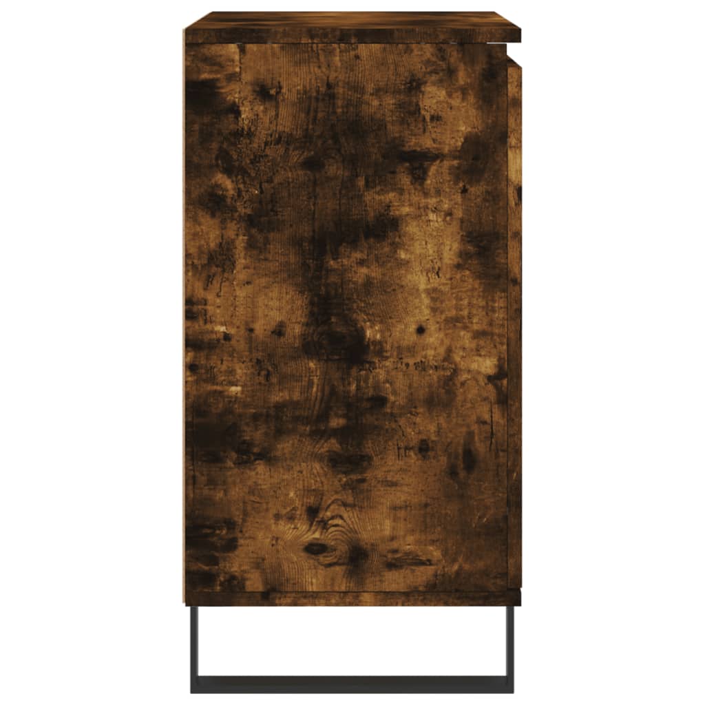 Sideboard Smoked Oak 60x35x70 cm Engineered Wood