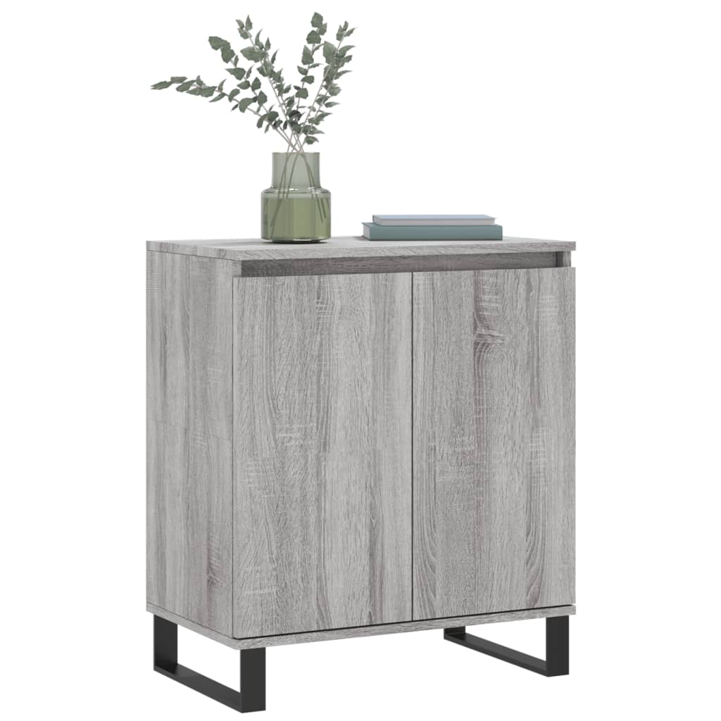 Sideboard Grey Sonoma 60x35x70 cm Engineered Wood