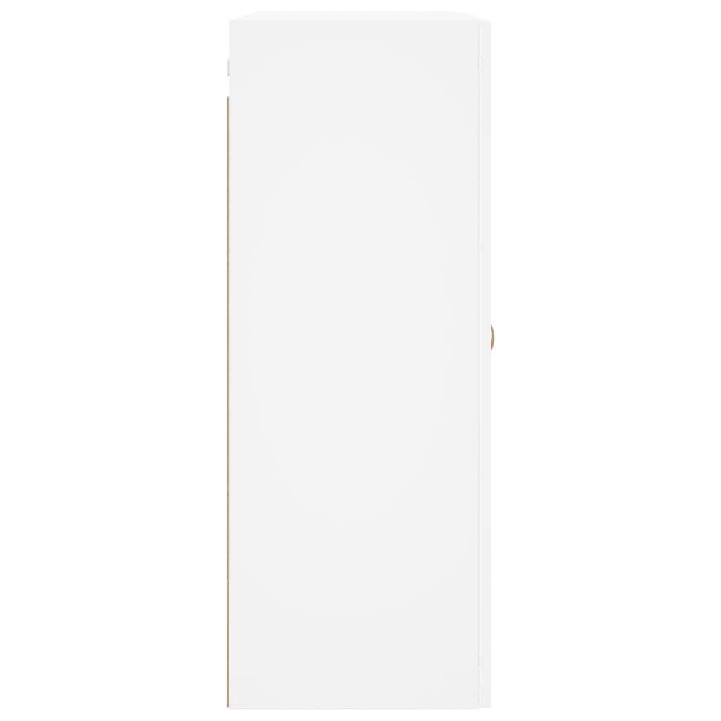 Wall Mounted Cabinet White 69.5x34x90 cm