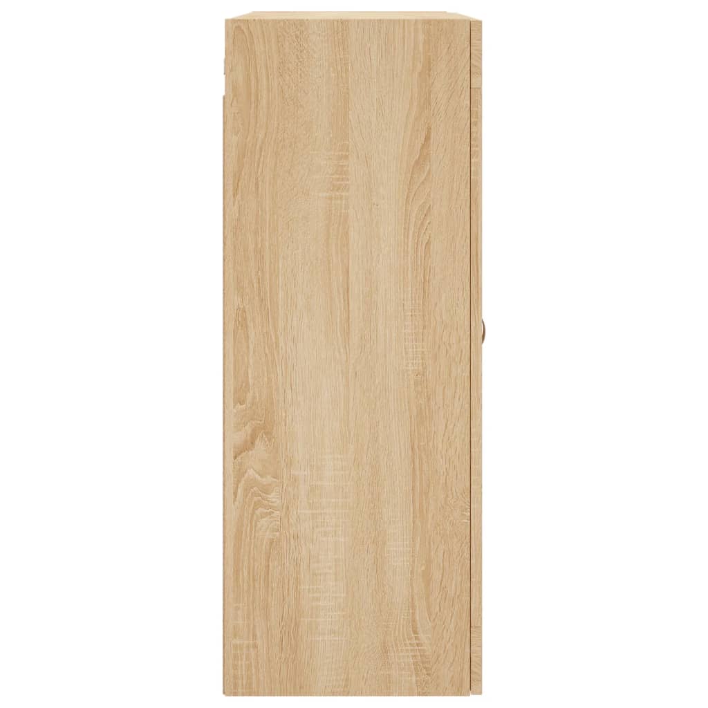 Wall Mounted Cabinet Sonoma Oak 69.5x34x90 cm