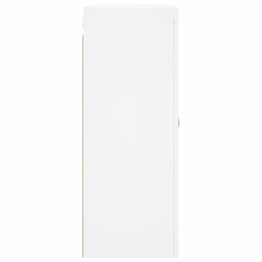 Wall Mounted Cabinet White 69.5x34x90 cm