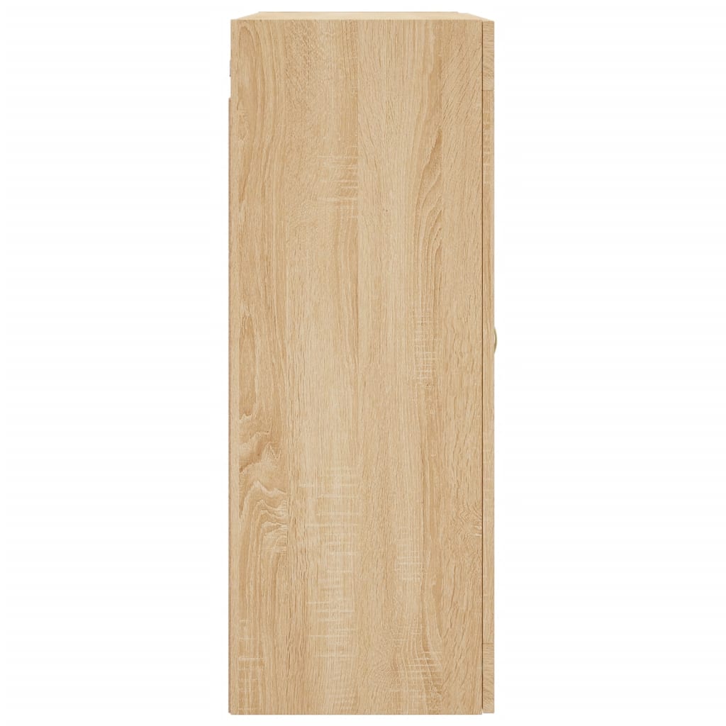Wall Mounted Cabinet Sonoma Oak 69.5x34x90 cm