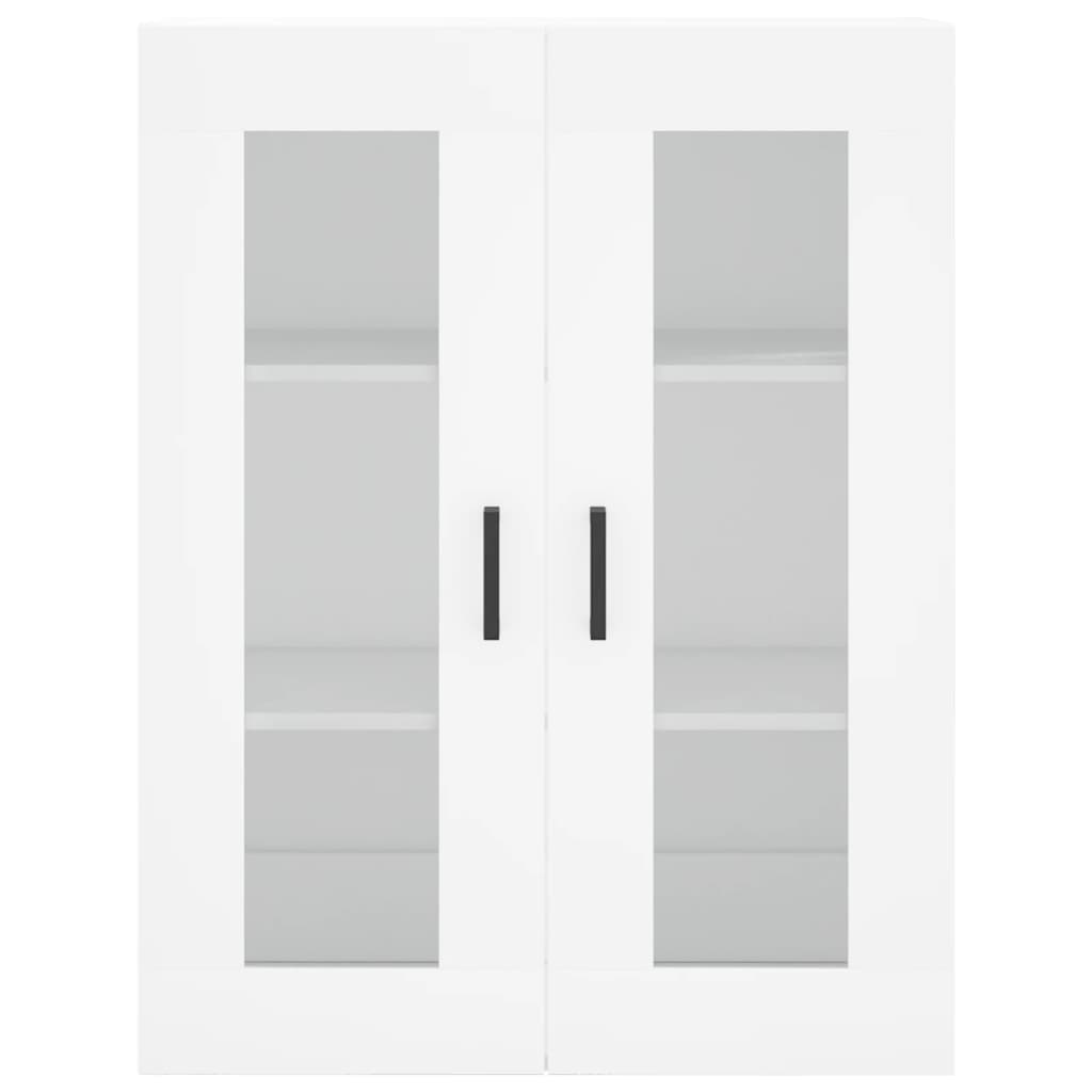 Wall Mounted Cabinet White 69.5x34x90 cm