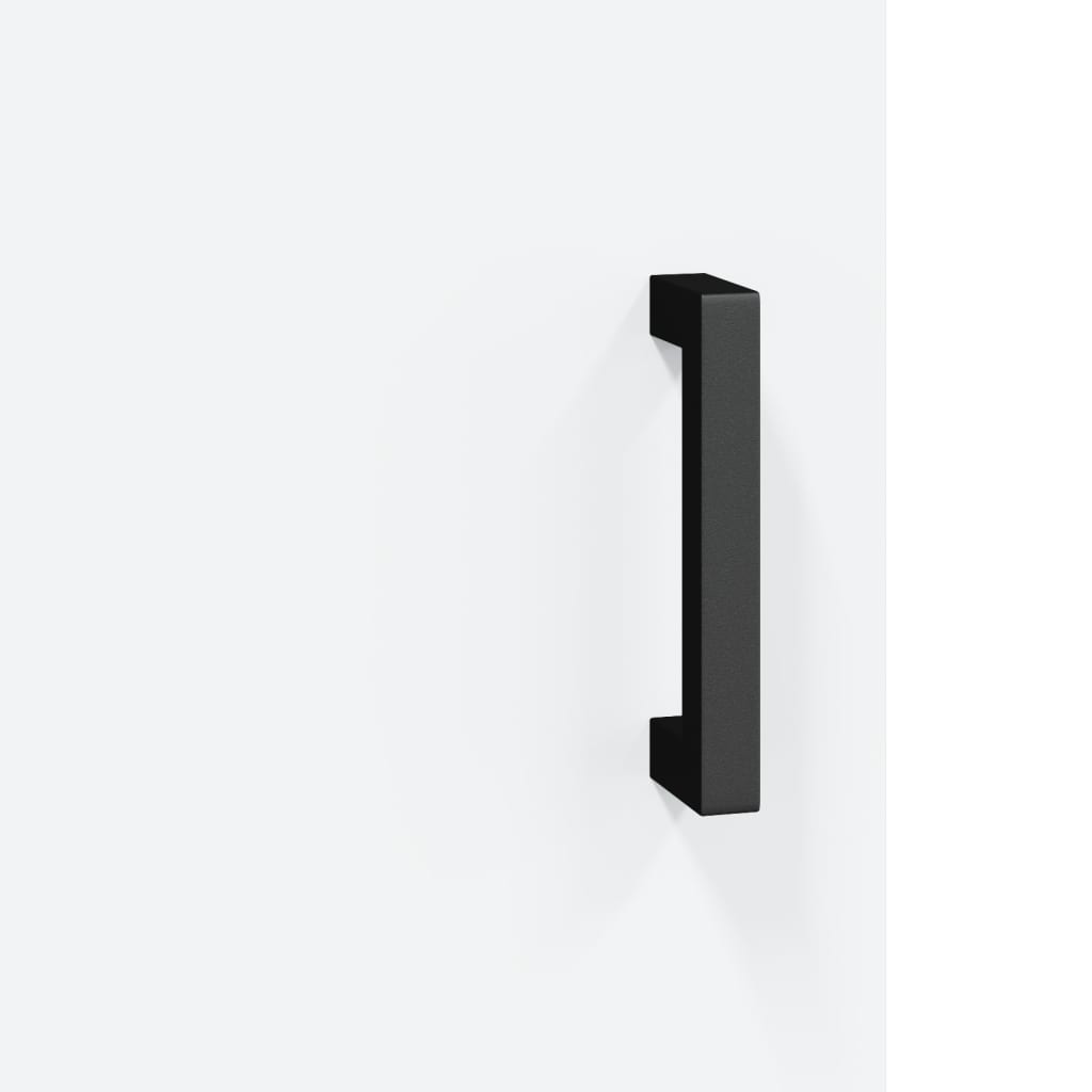 Wall Mounted Cabinet White 69.5x34x90 cm