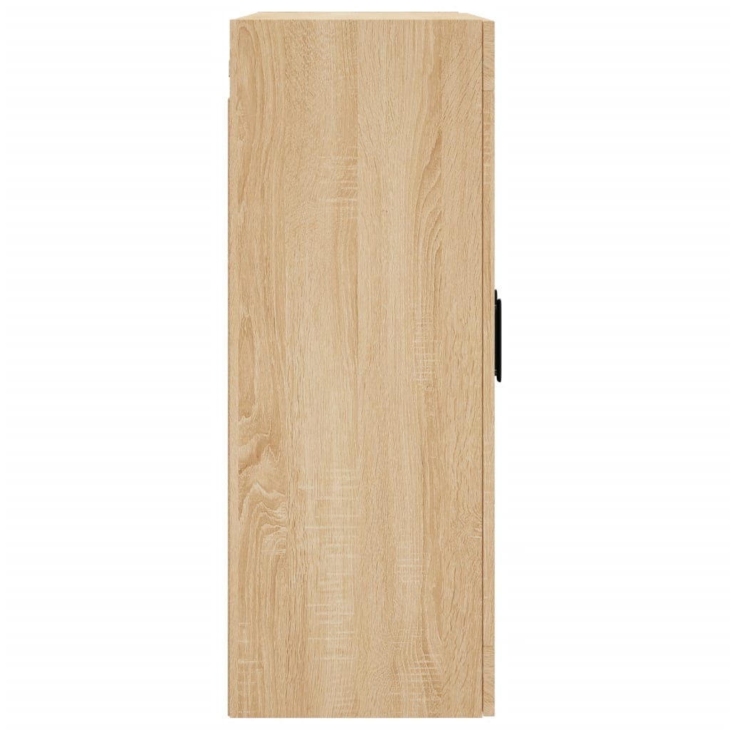 Wall Mounted Cabinet Sonoma Oak 69.5x34x90 cm