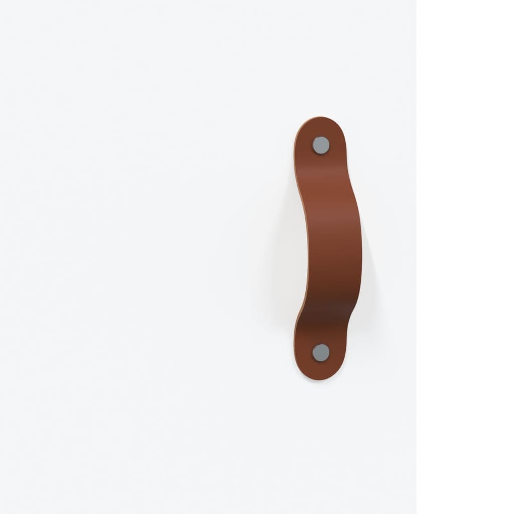 Wall Mounted Cabinet White 34.5x34x90 cm