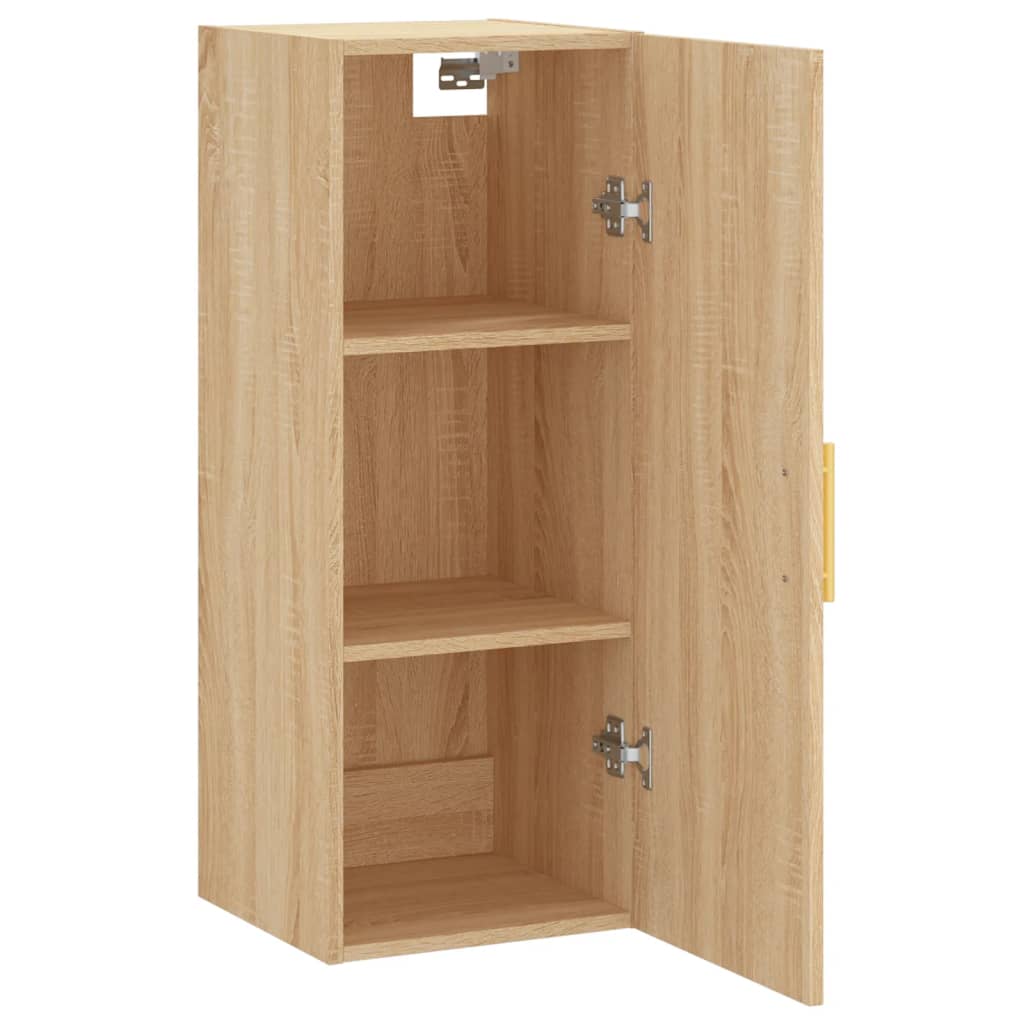Wall Mounted Cabinet Sonoma Oak 34.5x34x90 cm