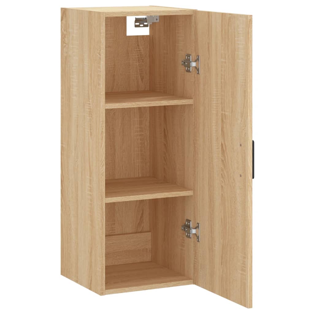 Wall Mounted Cabinet Sonoma Oak 34.5x34x90 cm