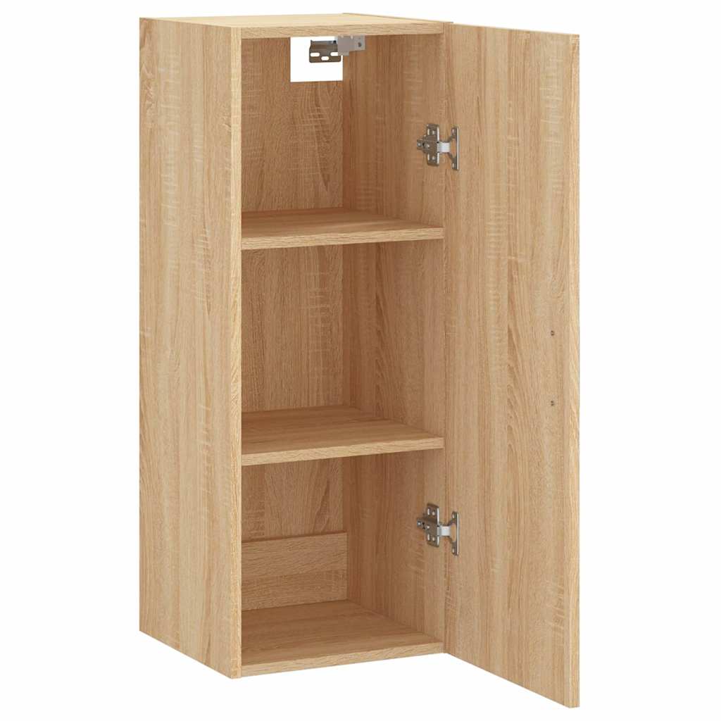 Wall Mounted Cabinet Sonoma Oak 34.5x34x90 cm