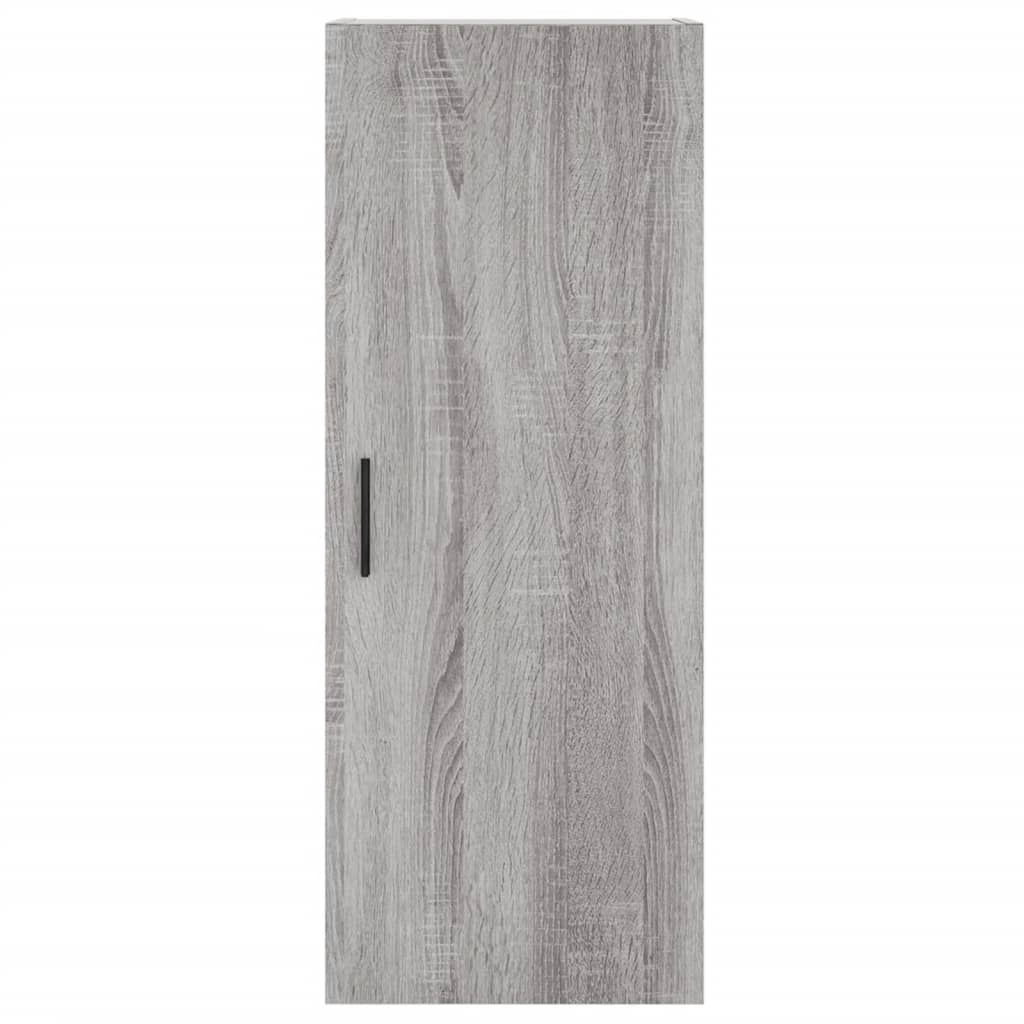 Wall Mounted Cabinet Grey Sonoma 34.5x34x90 cm