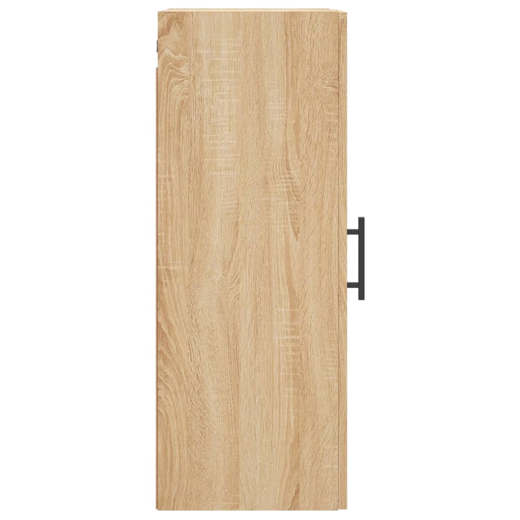 Wall Mounted Cabinet Sonoma Oak 34.5x34x90 cm