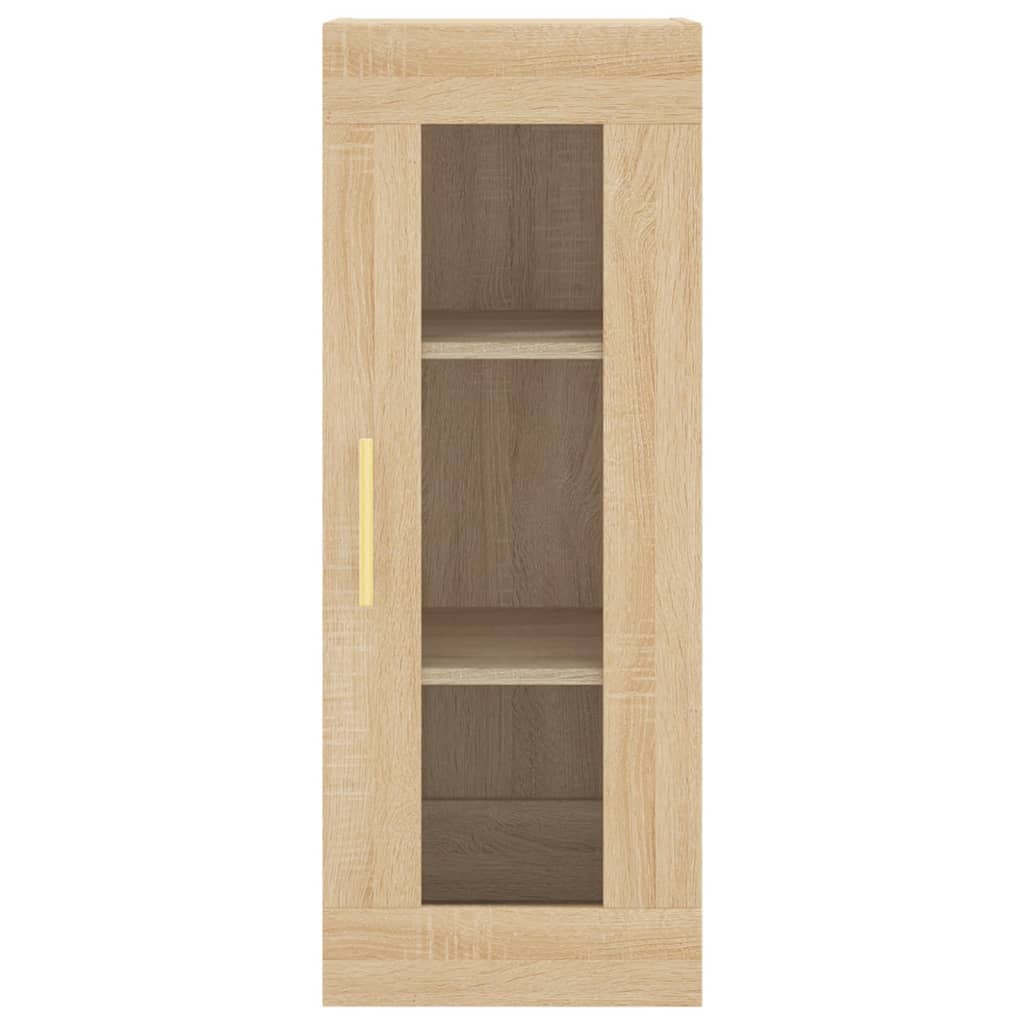 Wall Mounted Cabinet Sonoma Oak 34.5x34x90 cm