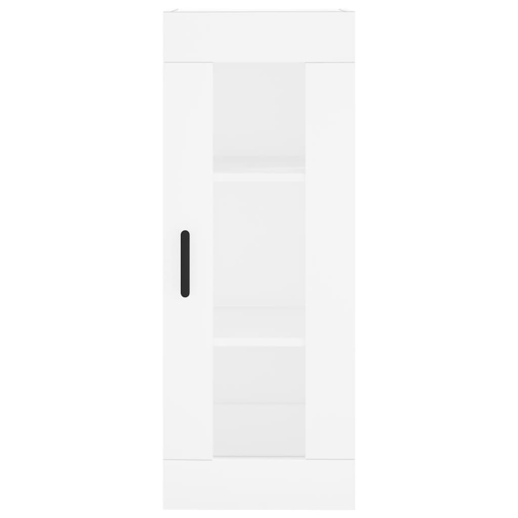 Wall Mounted Cabinet White 34.5x34x90 cm