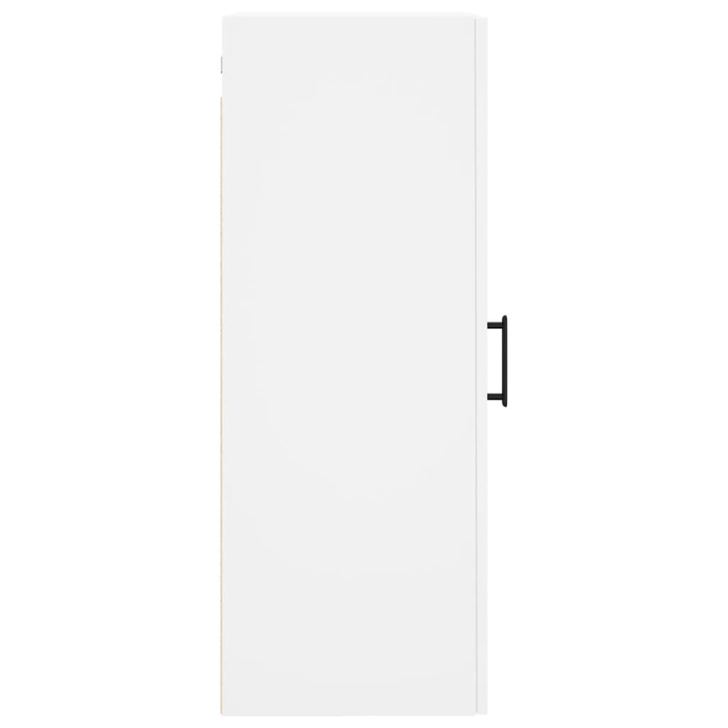 Wall Mounted Cabinet White 34.5x34x90 cm