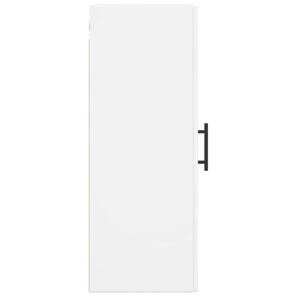 Wall Mounted Cabinet White 34.5x34x90 cm