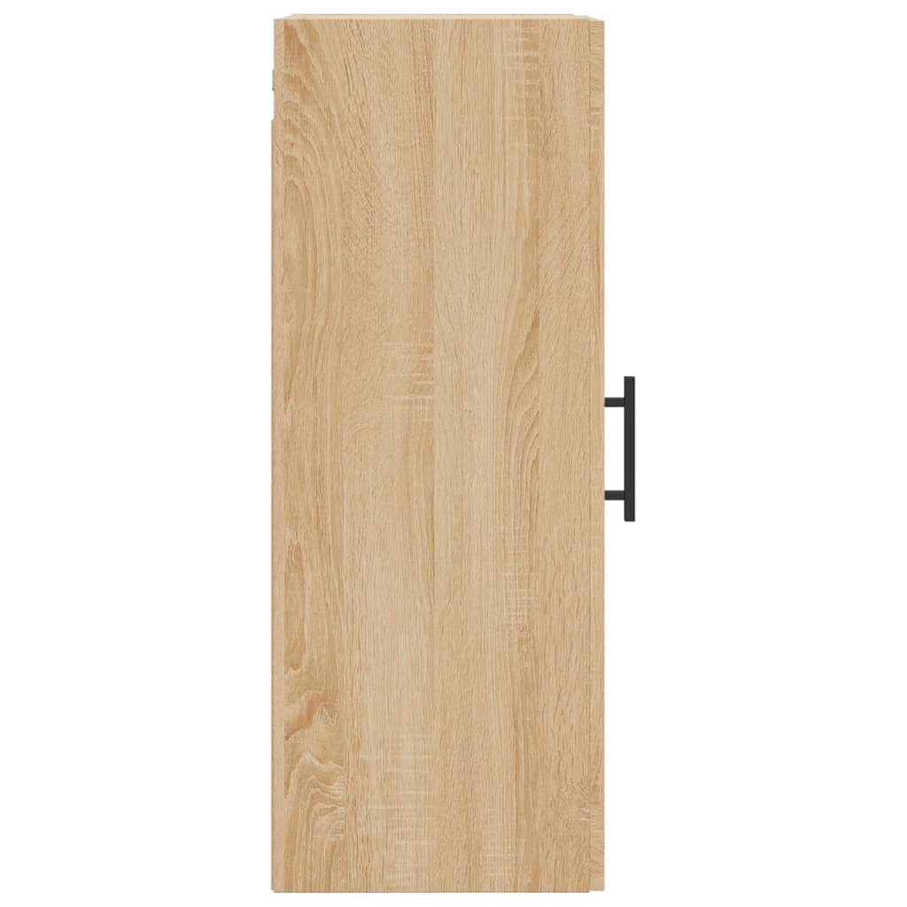 Wall Mounted Cabinet Sonoma Oak 34.5x34x90 cm