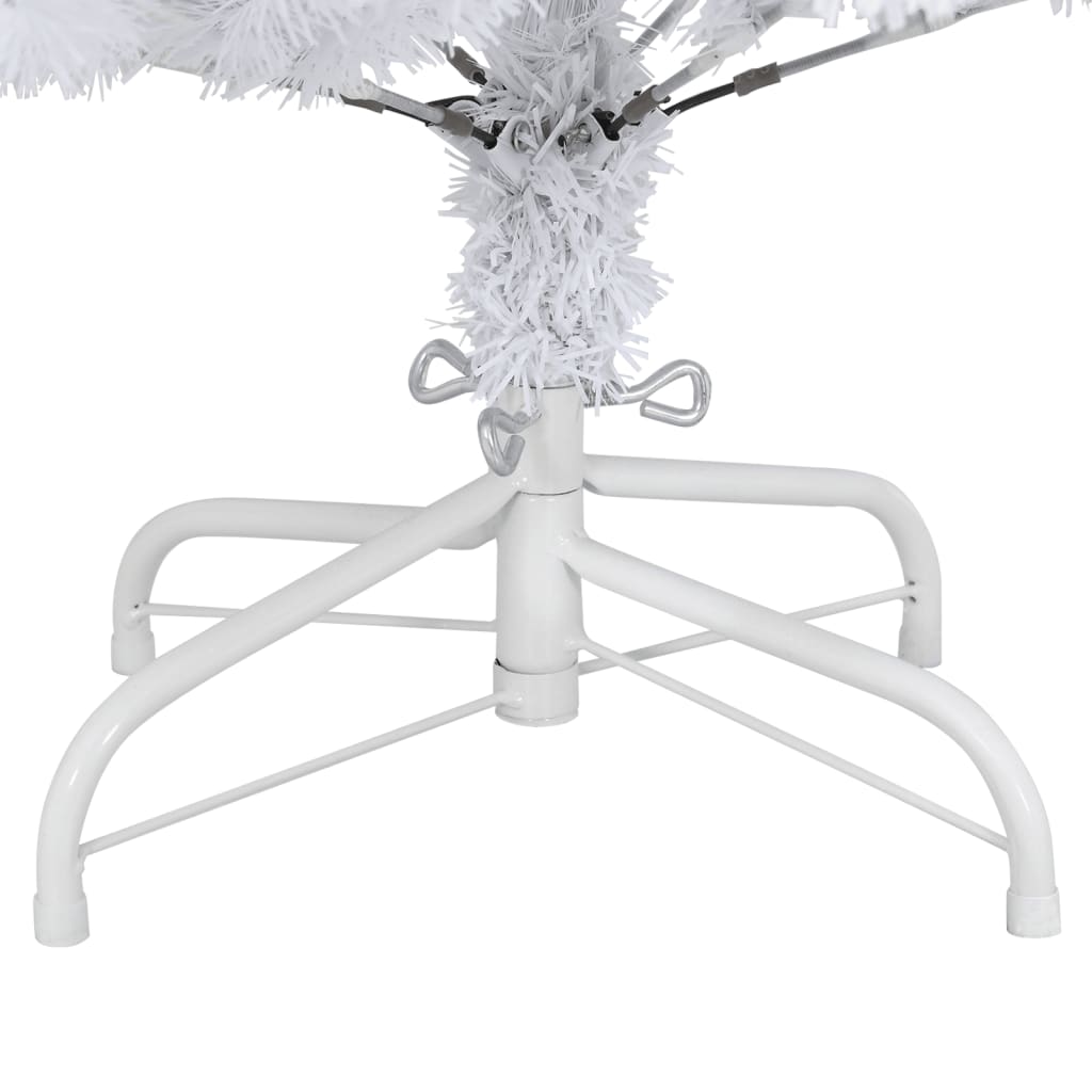 Artificial Hinged Christmas Tree with Stand White 150 cm