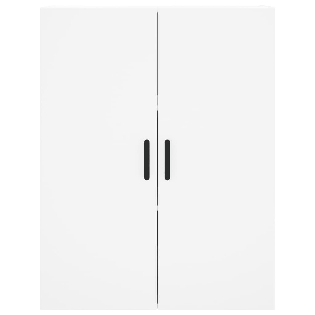 Highboard White 69.5x34x180 cm Engineered Wood