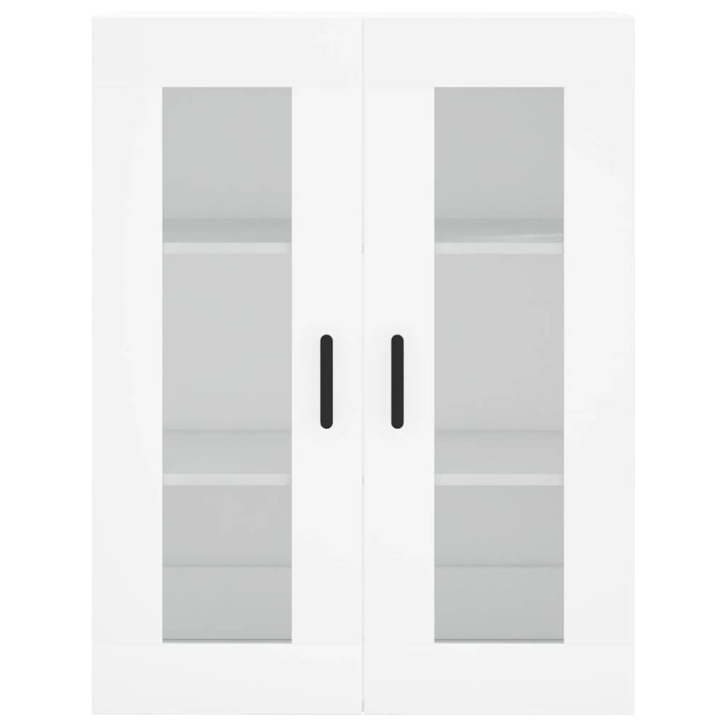 Highboard White 69.5x34x180 cm Engineered Wood