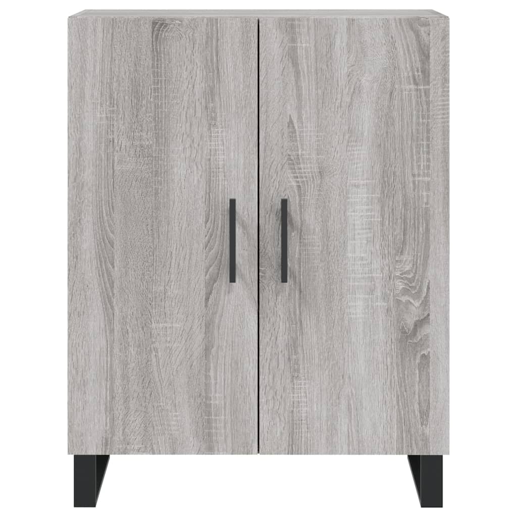 Highboard Grey Sonoma 69.5x34x180 cm Engineered Wood