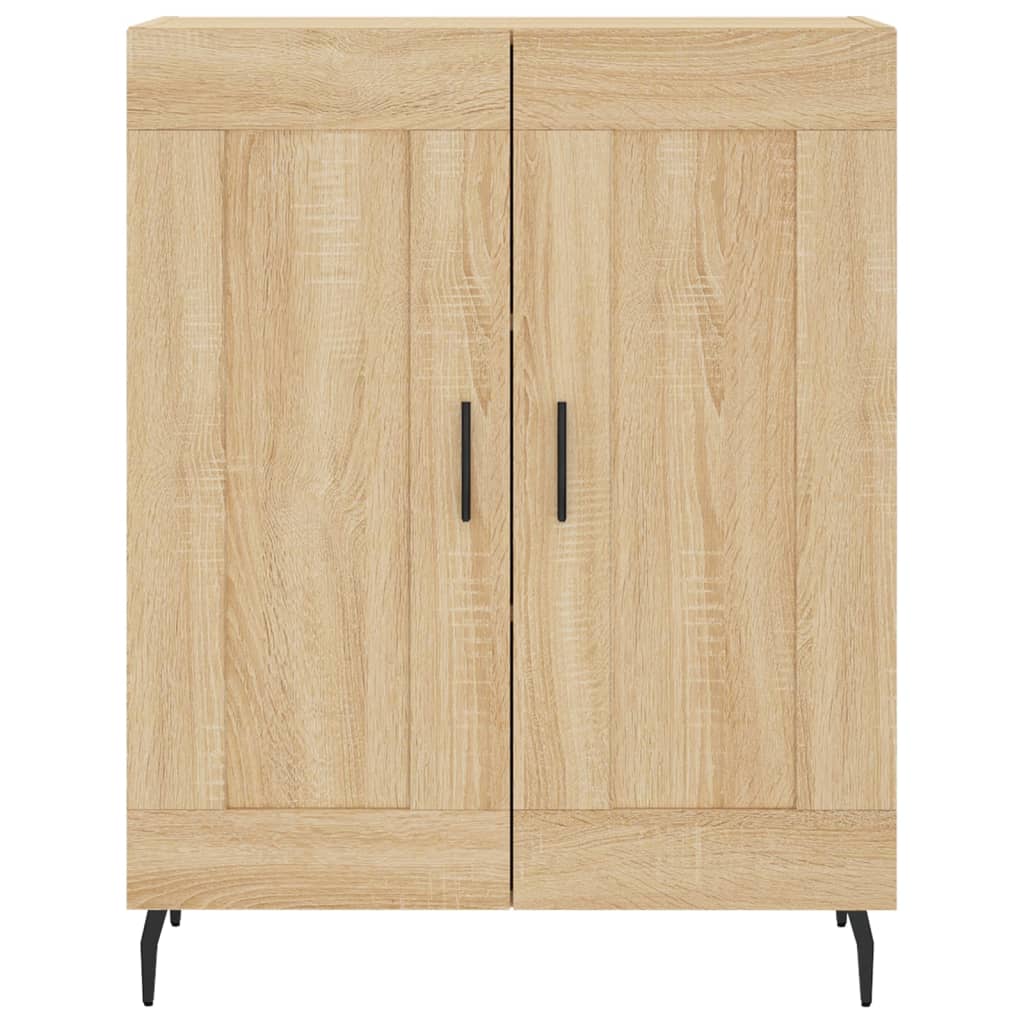 Highboard Sonoma Oak 69.5x34x180 cm Engineered Wood