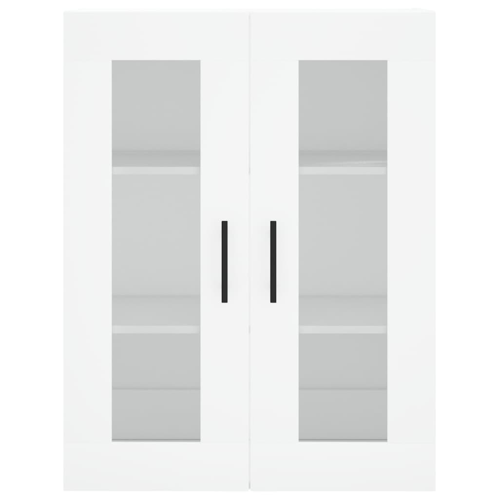 Highboard White 69.5x34x180 cm Engineered Wood