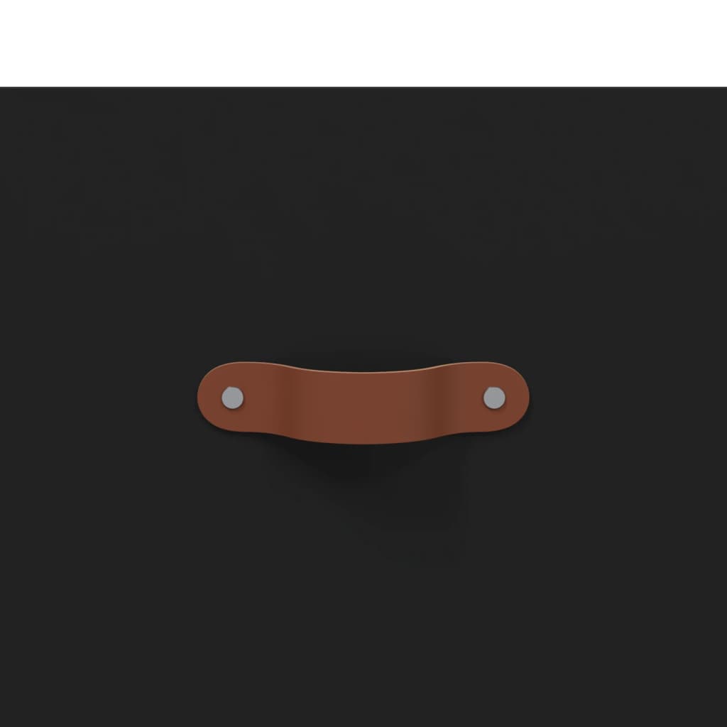 Highboard Black 69.5x34x180 cm Engineered Wood