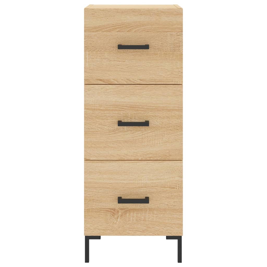 Highboard Sonoma Oak 34.5x34x180 cm Engineered Wood