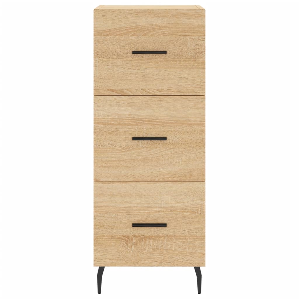 Highboard Sonoma Oak 34.5x34x180 cm Engineered Wood