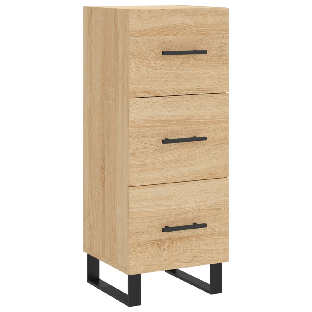 Highboard Sonoma Oak 34.5x34x180 cm Engineered Wood