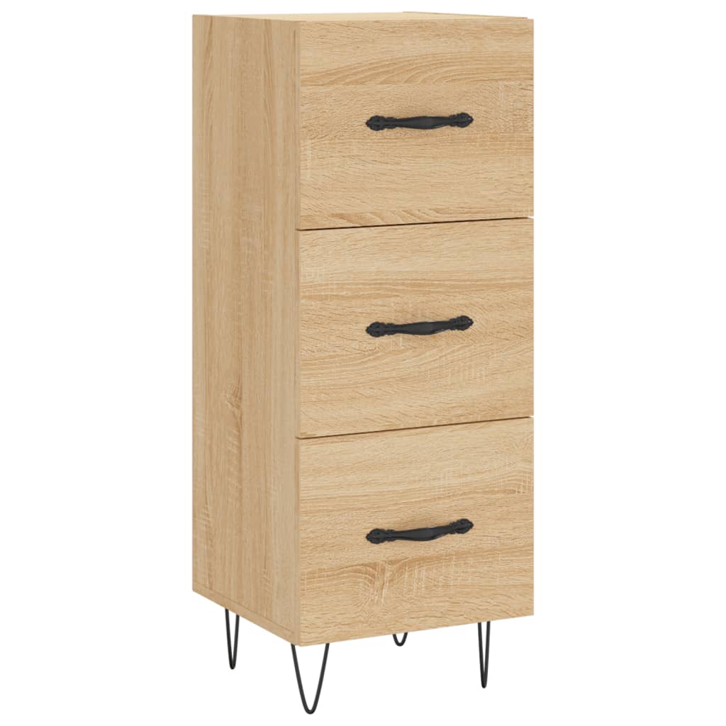 Highboard Sonoma Oak 34.5x34x180 cm Engineered Wood