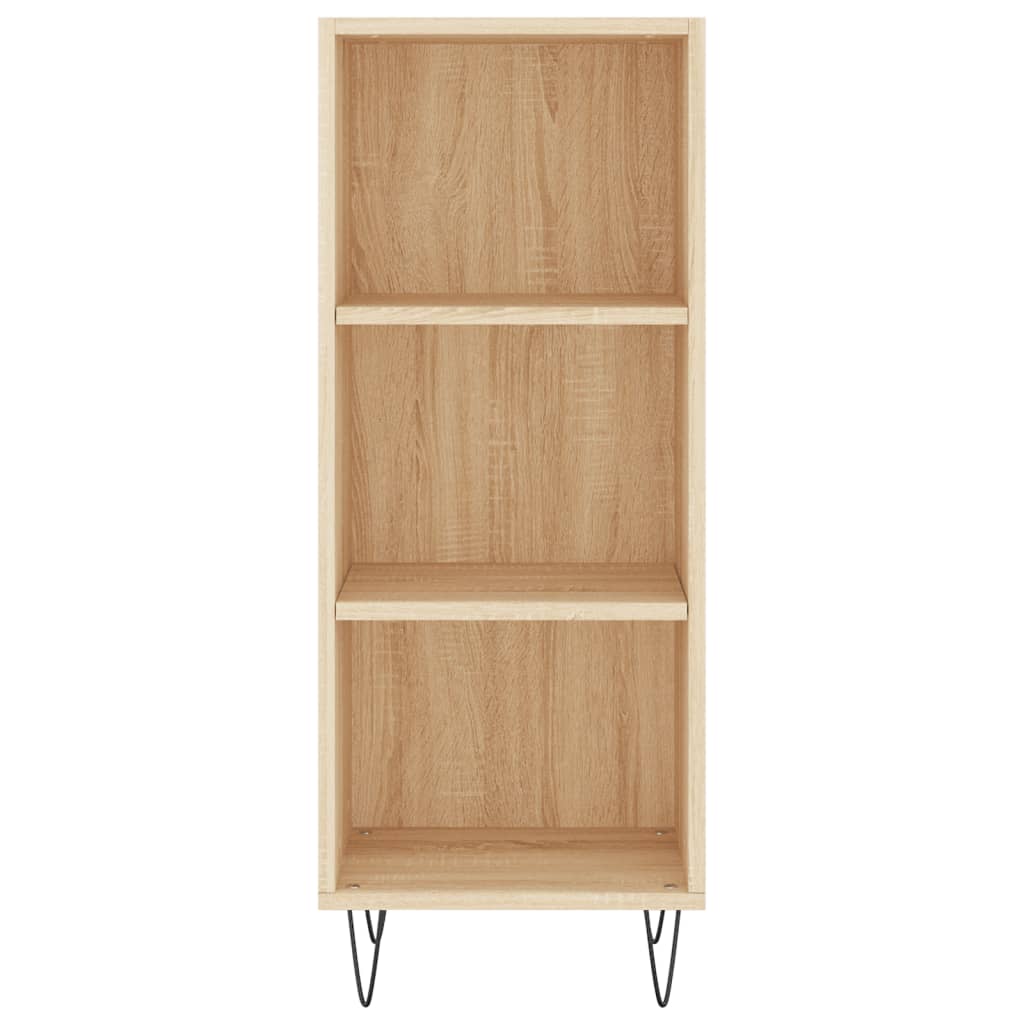 Highboard Sonoma Oak 34.5x34x180 cm Engineered Wood