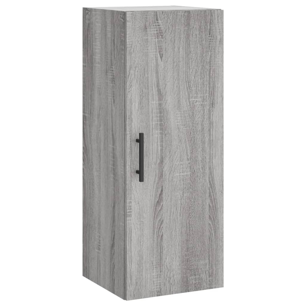 Highboard Grey Sonoma 34.5x34x180 cm Engineered Wood