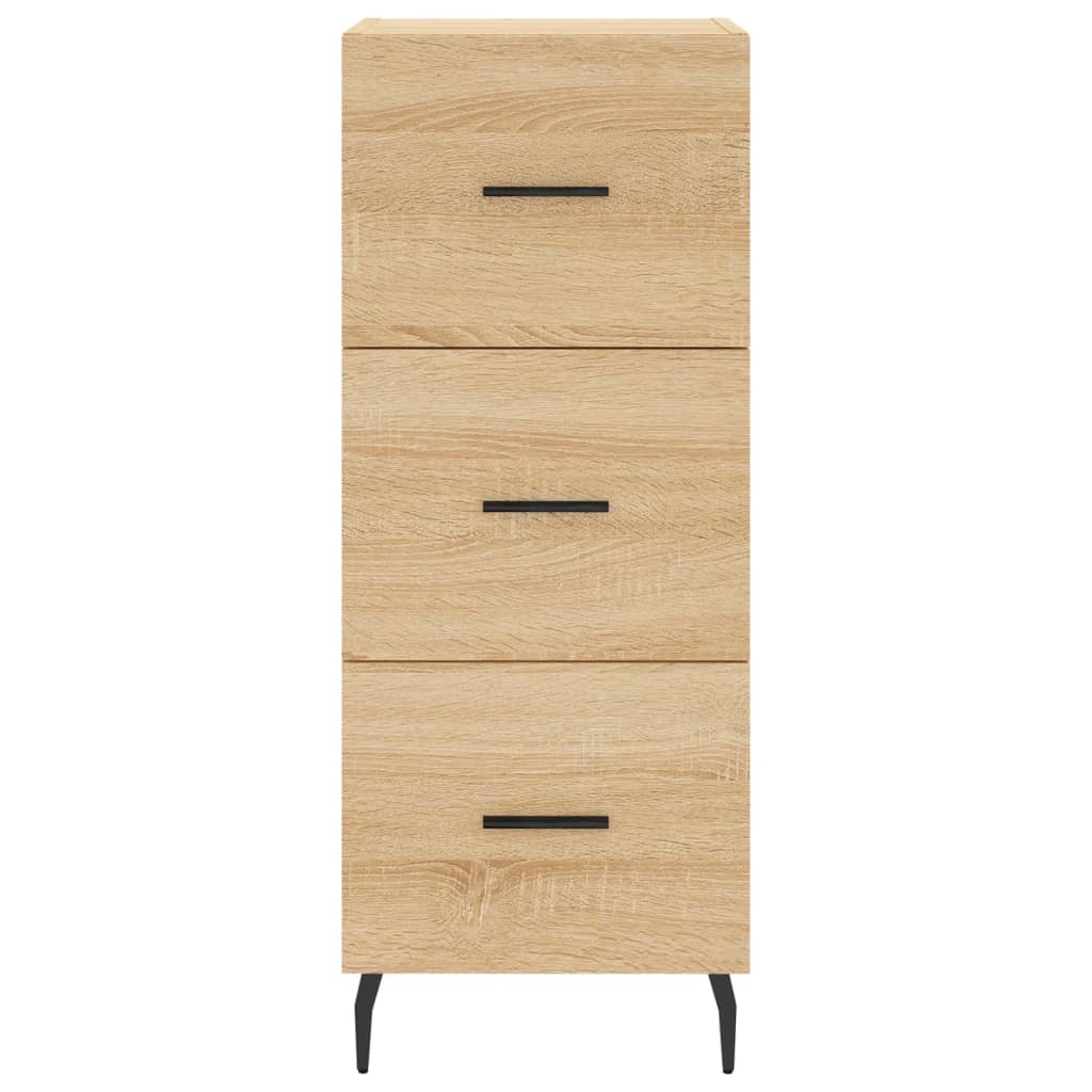 Highboard Sonoma Oak 34.5x34x180 cm Engineered Wood