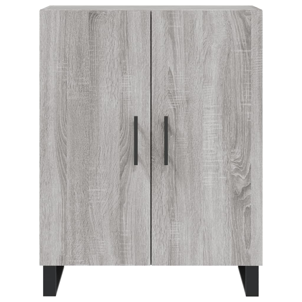 Highboard Grey Sonoma 69.5x34x180 cm Engineered Wood