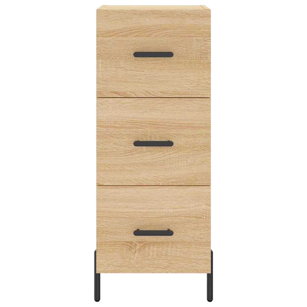 Highboard Sonoma Oak 34.5x34x180 cm Engineered Wood