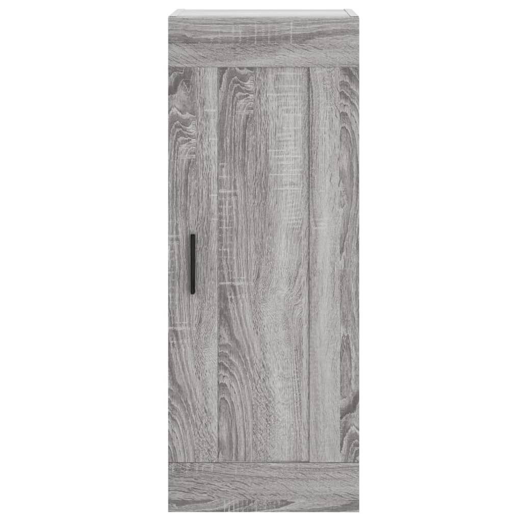 Highboard Grey Sonoma 34.5x34x180 cm Engineered Wood