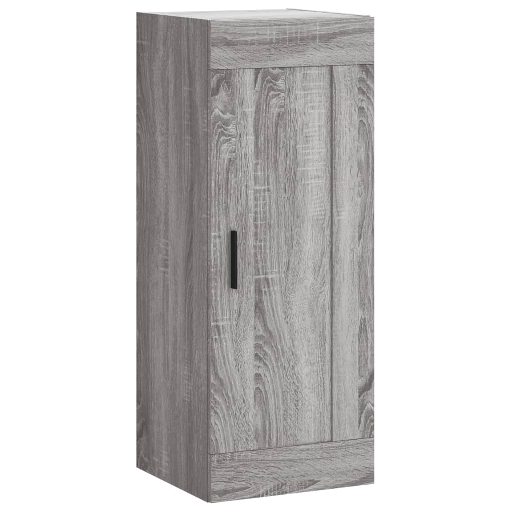 Highboard Grey Sonoma 34.5x34x180 cm Engineered Wood