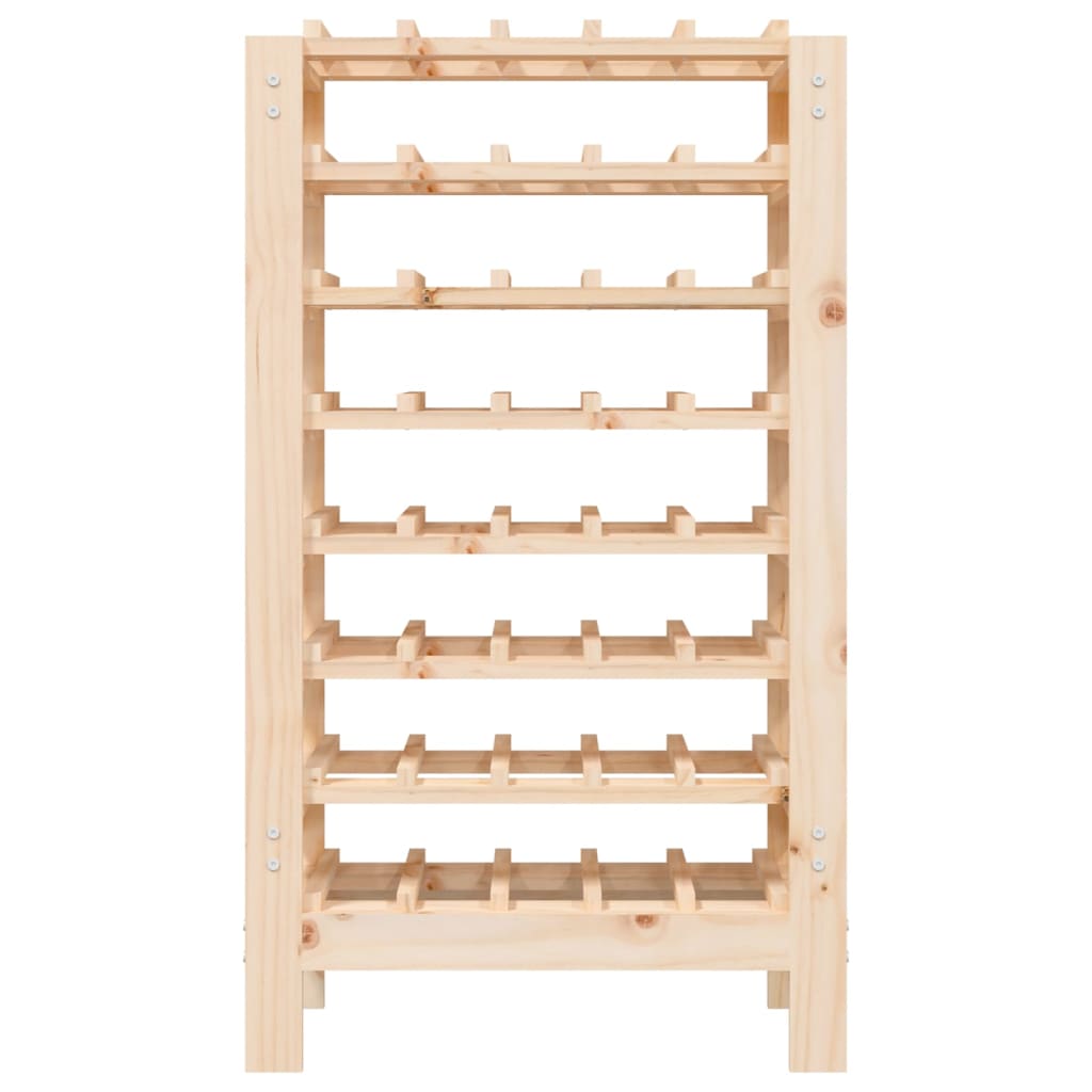 Wine Rack 61.5x30x107.5 cm Solid Wood Pine