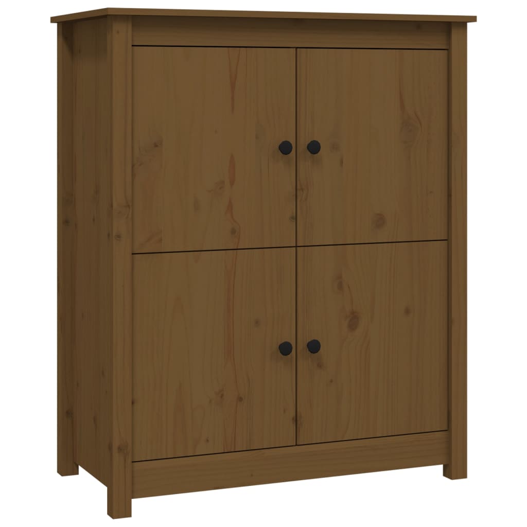 Sideboard Honey Brown 83x41.5x100 cm Solid Wood Pine