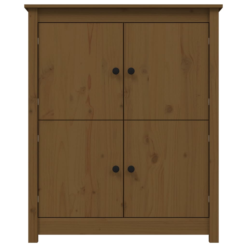 Sideboard Honey Brown 83x41.5x100 cm Solid Wood Pine