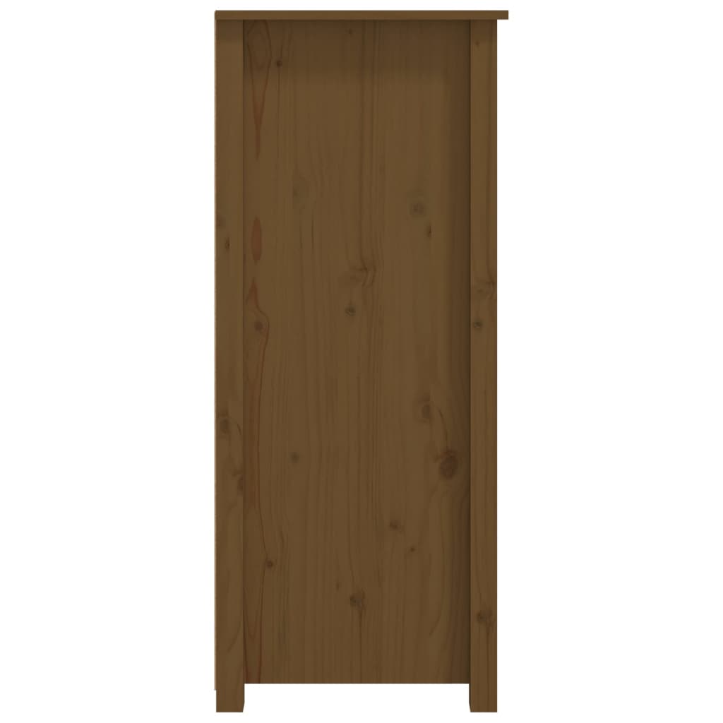Sideboard Honey Brown 83x41.5x100 cm Solid Wood Pine