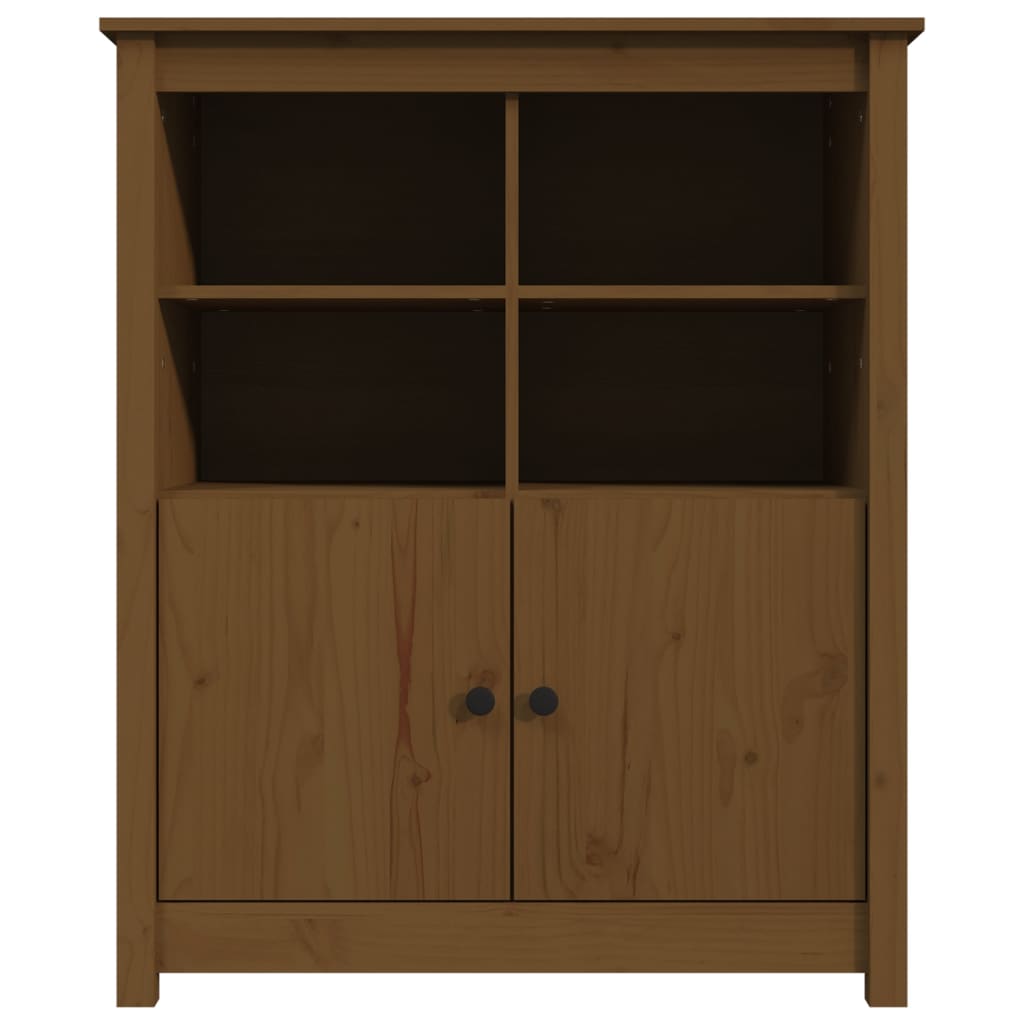 Sideboard Honey Brown 83x41.5x100 cm Solid Wood Pine