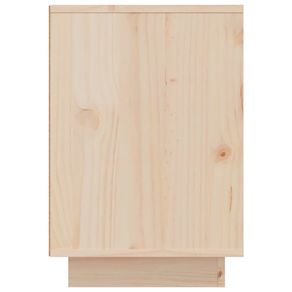 Bedside Cabinet 50x34x50 cm Solid Wood Pine