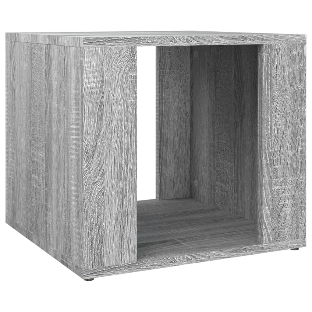 Bedside Table Grey Sonoma 41x40x36 cm Engineered Wood